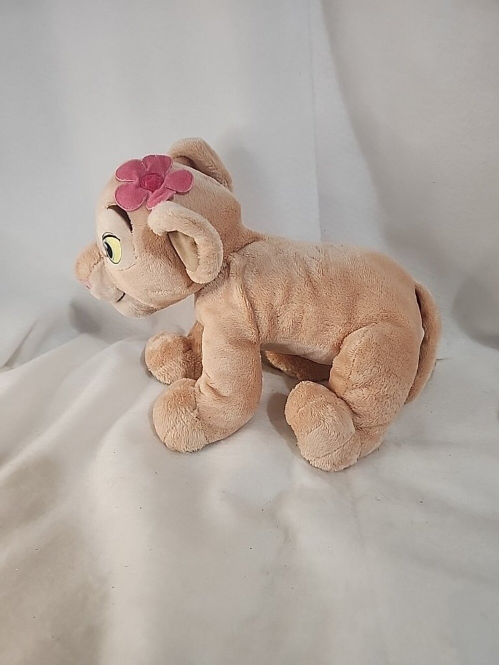 Disney The Lion King NALA 14 in Soft Silky Plush Animal Lioness Cub Simba Pink